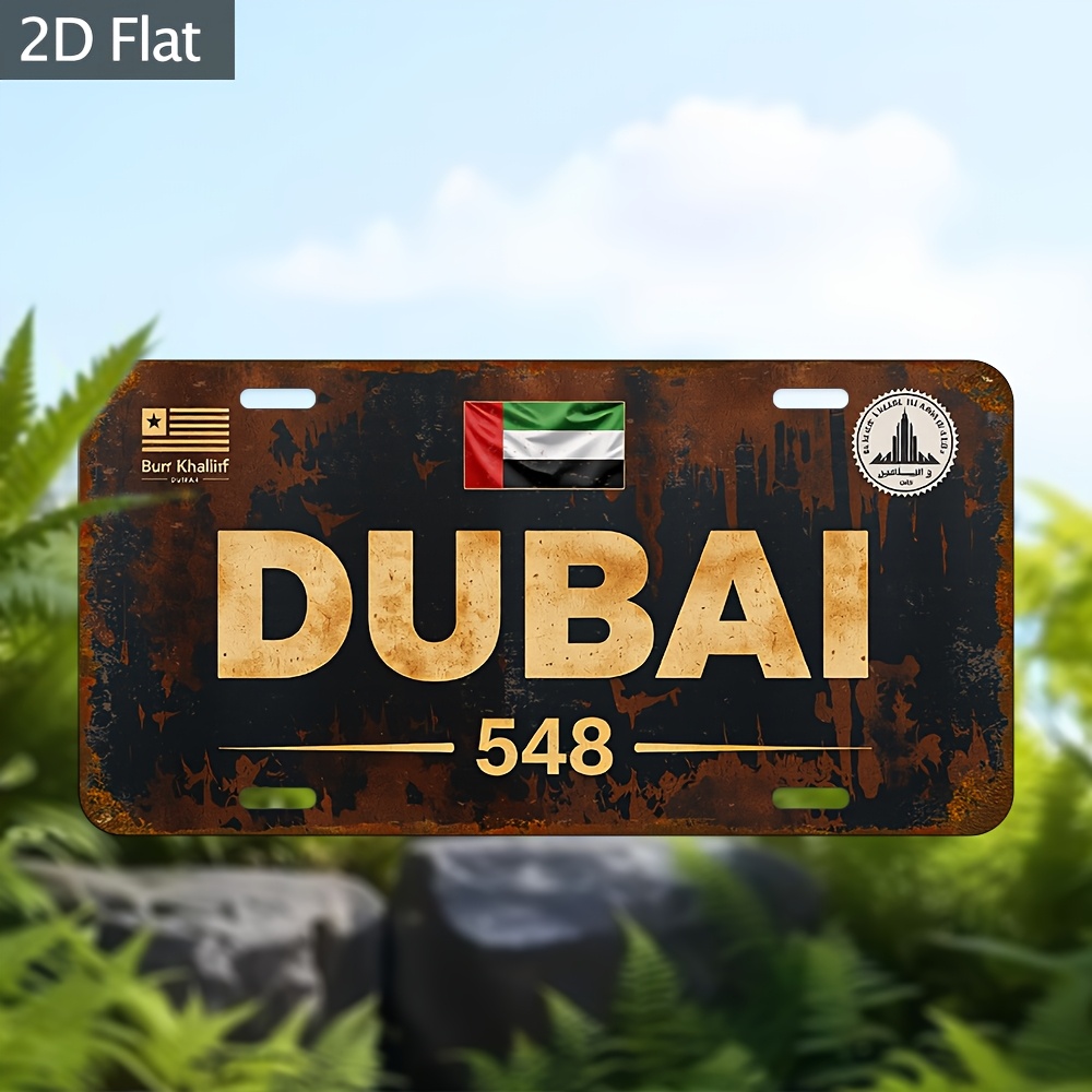 Home Office Dubai - Промышленный настенный декор в виде номерного