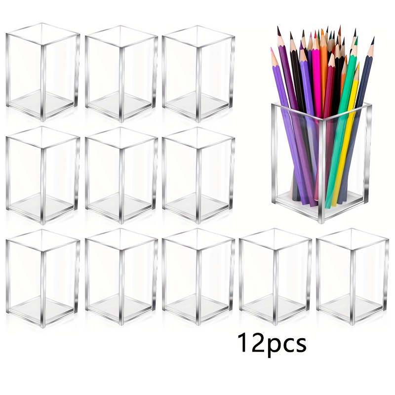 Home Office Work Table - 12 шт., прозрачные акриловые держатели для