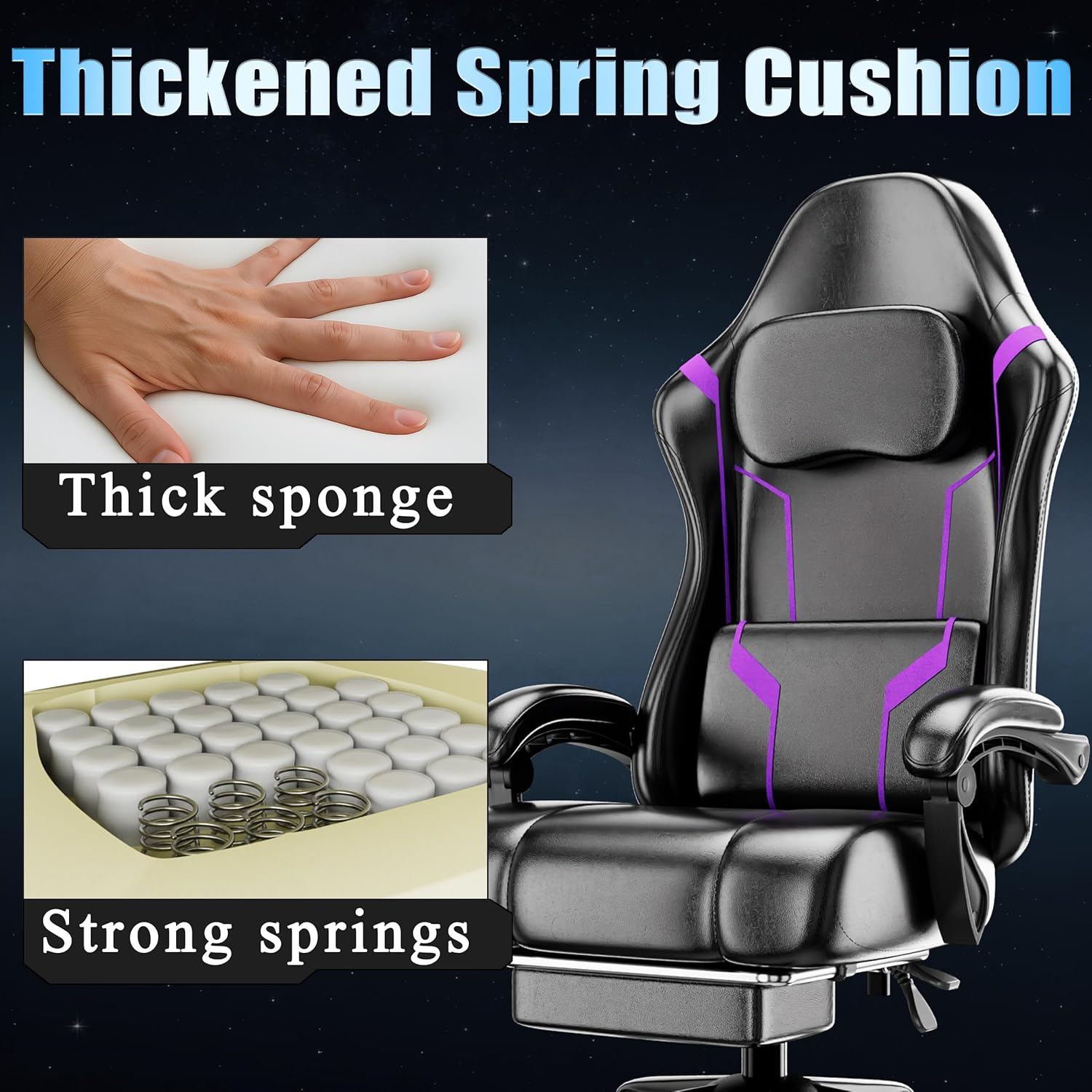 Эргономичное игровое кресло с  – обзор и цена Ergonomic Office Chair