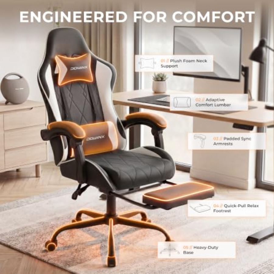 Игровое кресло с подставкой дл – обзор и цена Ergonomic Office Chair
