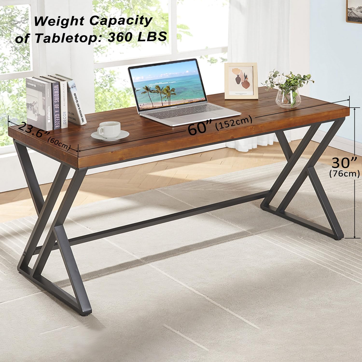 Компьютерный стол из массива д – обзор и цена Home Office Work Table