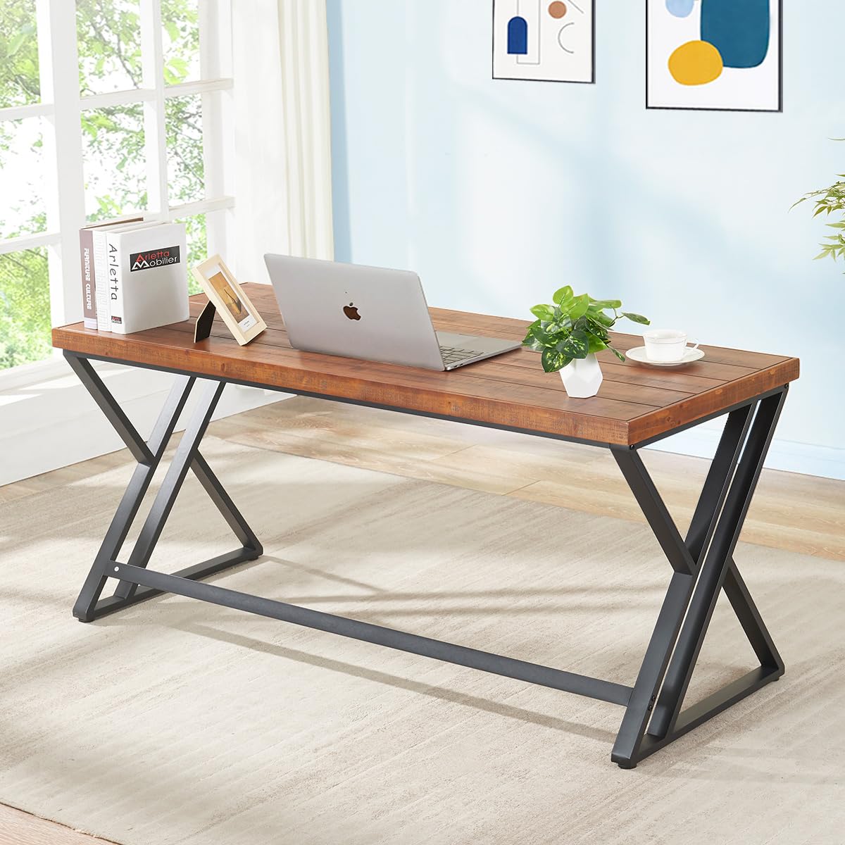 Компьютерный стол из массива д – обзор и цена Home Office Work Table